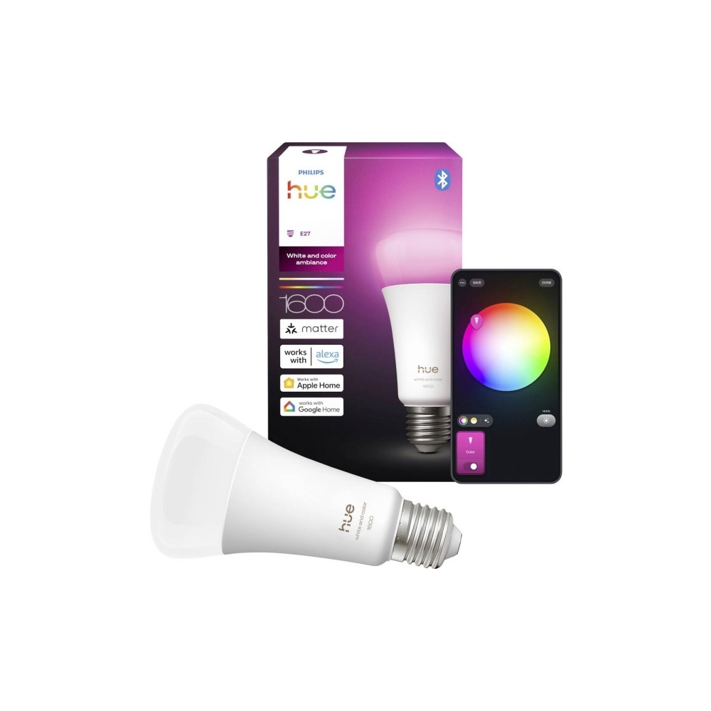 Produktbild för Philips Hue White and Color Ambiance 1600