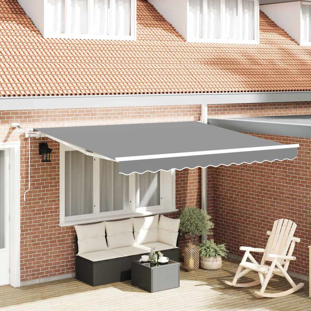 Produktbild för Markisram Vit 3 x 2,5 m Aluminium