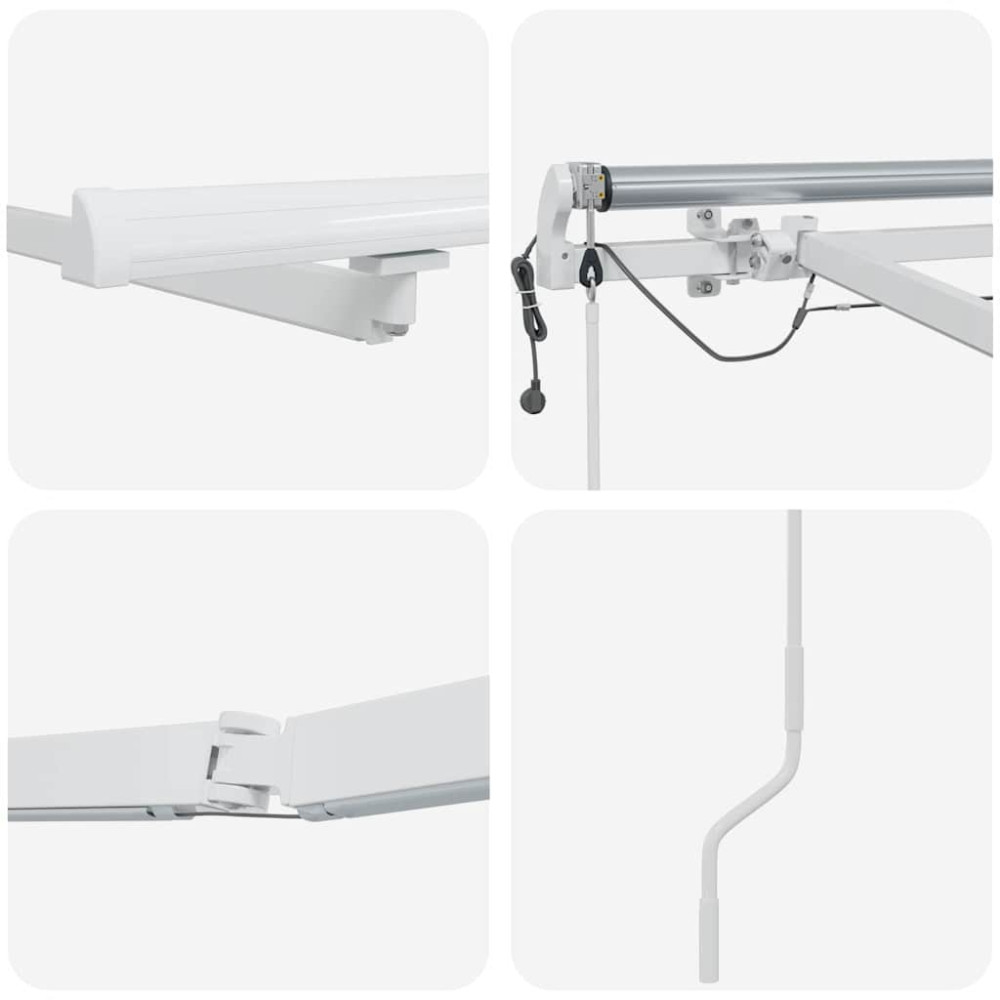 Produktbild för Markisram Vit 3 x 2,5 m Aluminium