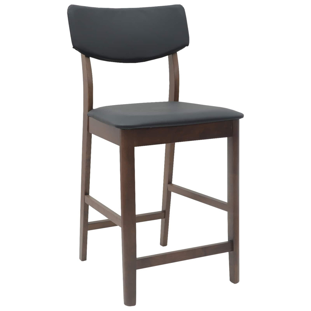 Produktbild för Matstolar 2 pcs Ljusbrun 48 x 49 x 95 cm Massiv Gummiträ
