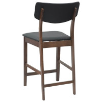 Produktbild för Matstolar 2 pcs Ljusbrun 48 x 49 x 95 cm Massiv Gummiträ