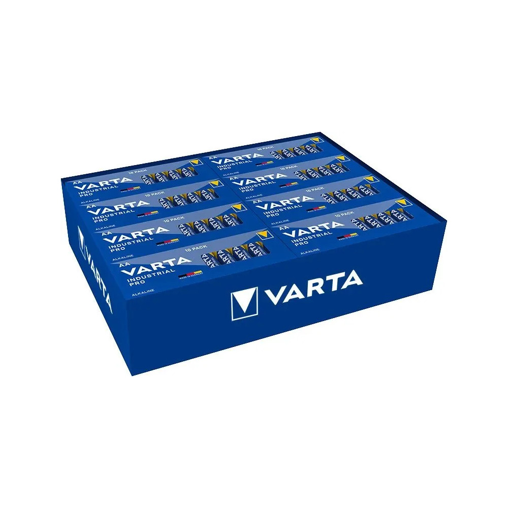 Produktbild för Varta Industrial Pro, Engångsbatteri, AA, Alkalisk, 1,5 V, 4...