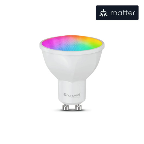 Nanoleaf Nanoleaf - LED-glödlampa - form: MR16 - GU10 - 5 W - RGBCW-lampa - 2700-6500 K