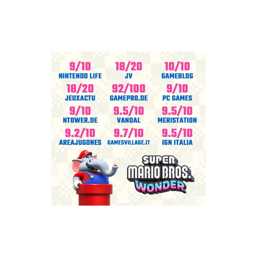 Produktbild för Super Mario Bros. Wonder Nintendo Switch