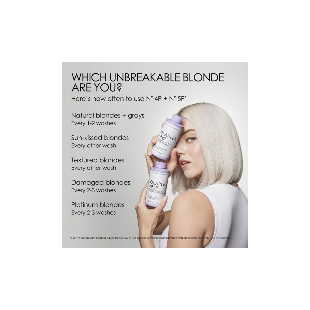 Produktbild för OLAPLEX No.5P Blonde Toning Conditioner violet hair conditio...