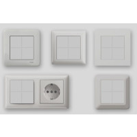 Produktbild för LOGIC GROUP MATRIX ZDB5100 smart Z-Wave-omkopplare med dimme...