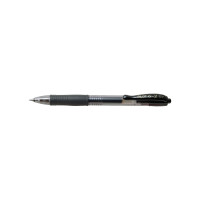 Produktbild för Gelpenna Pilot G-2 Plus påfyllningsbar 0,7 mm medium svart 1...