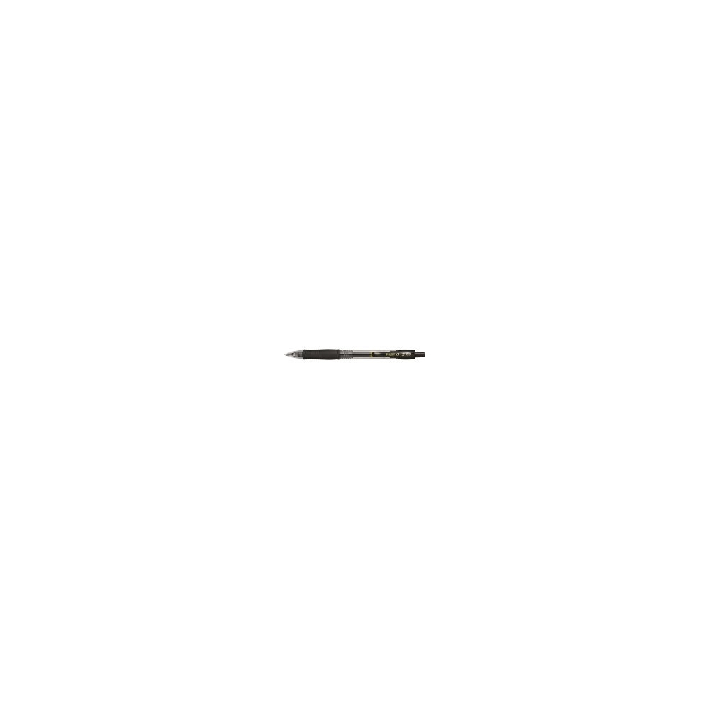 Produktbild för Gelpenna Pilot G-2 Plus påfyllningsbar 0,7 mm medium svart 1...