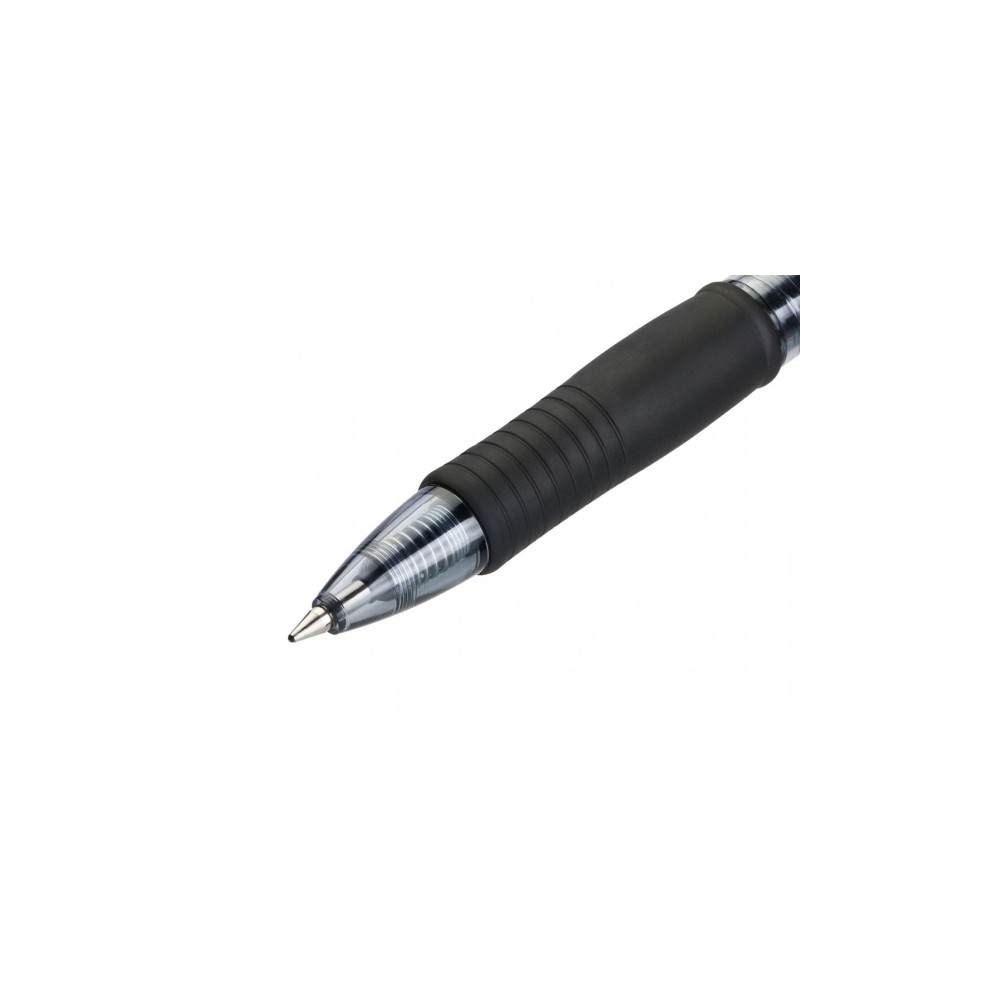 Produktbild för Gelpenna Pilot G-2 Plus påfyllningsbar 0,7 mm medium svart 1...