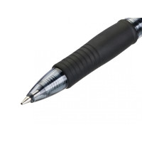 Produktbild för Gelpenna Pilot G-2 Plus påfyllningsbar 0,7 mm medium svart 1...