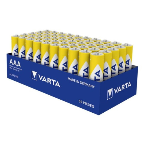 Varta Varta Energy, Engångsbatteri, AAA, Alkalisk, 1,5 V, 50 styck