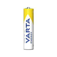 Produktbild för Varta Energy, Engångsbatteri, AAA, Alkalisk, 1,5 V, 50 styck