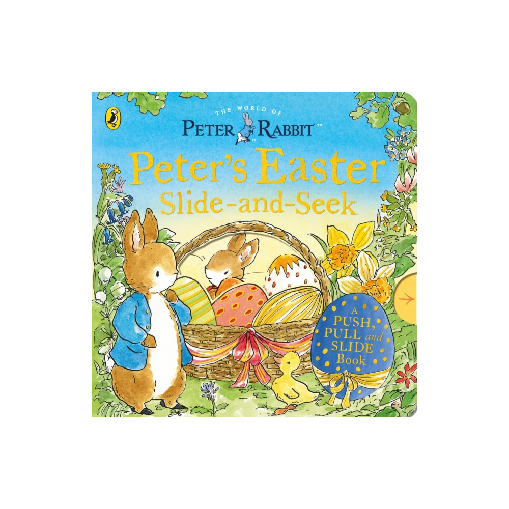 Produktbild för Peter Rabbit: Peter’s Easter Slide-and-Seek (bok, board book, eng)