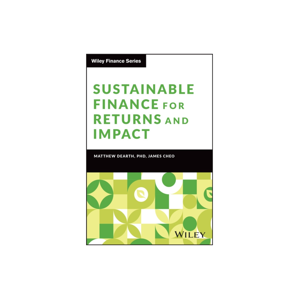 Produktbild för Sustainable Finance for Returns and Impact (inbunden, eng)