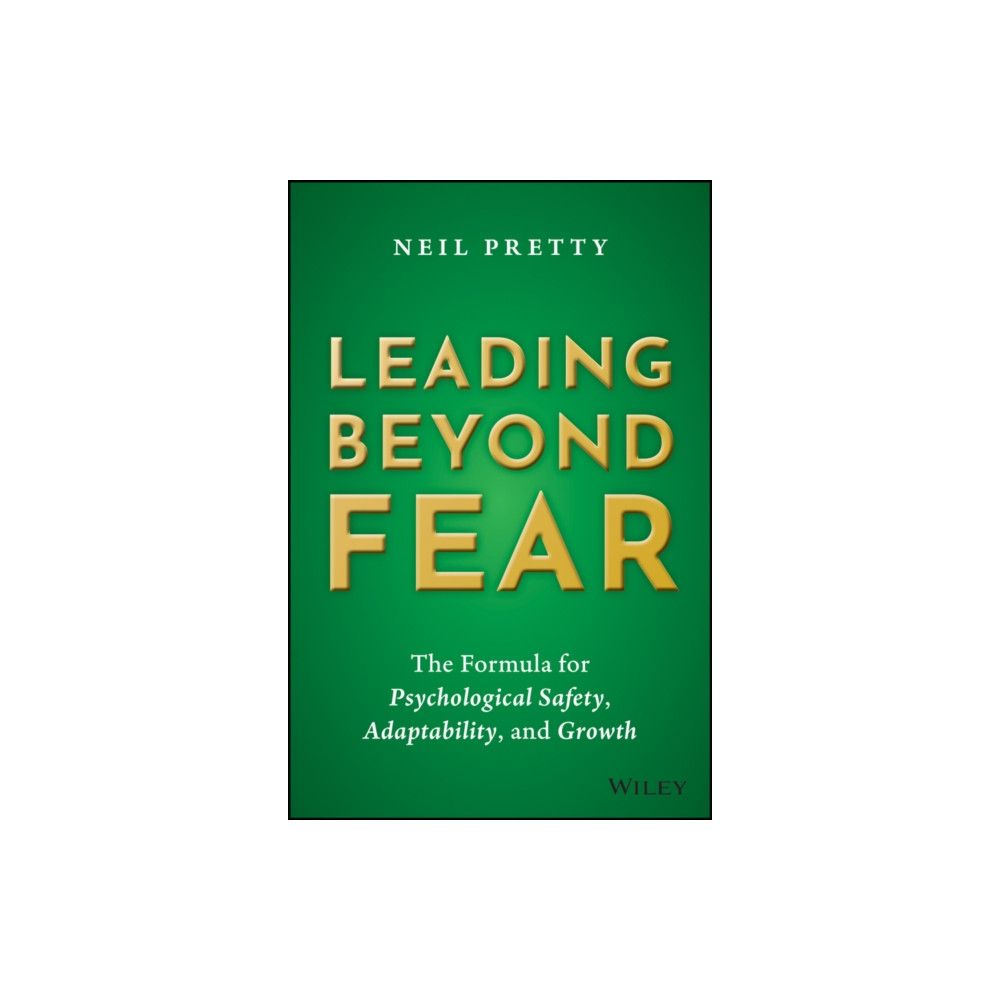 Produktbild för Leading Beyond Fear (inbunden, eng)