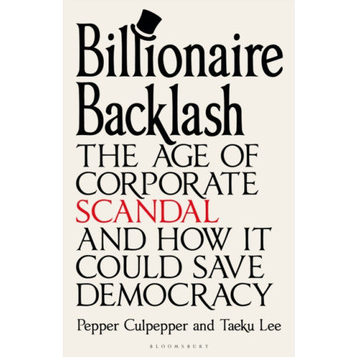 Bloomsbury Publishing PLC Billionaire Backlash (inbunden, eng)