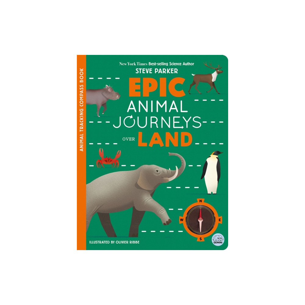 Produktbild för Epic Animal Journeys Over Land (inbunden, eng)