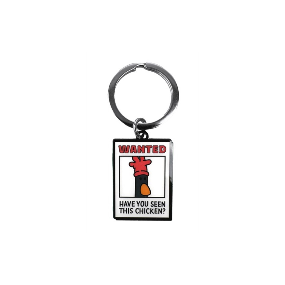 Produktbild för Feathers Poster Keyring