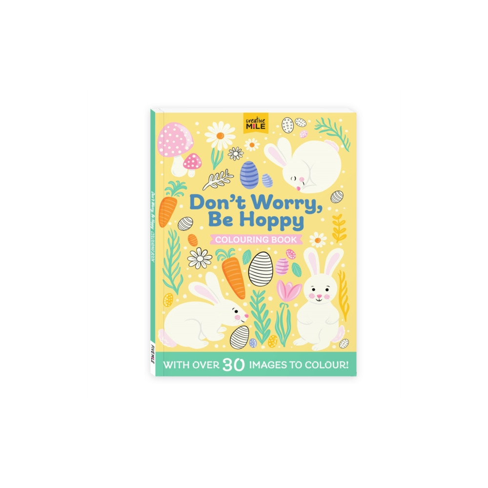 Produktbild för Don't Worry Be Hoppy Colouring Book (häftad, eng)