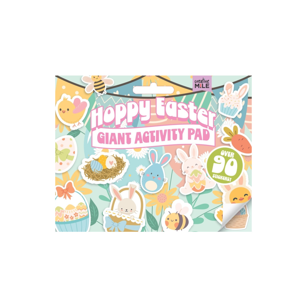 Produktbild för Hoppy Easter Giant Activity Pad (häftad, eng)
