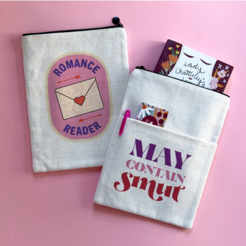 BOOKISHLY Romance Reader Book Sleeve