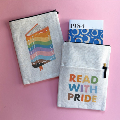 BOOKISHLY Read With Pride Book Sleeve