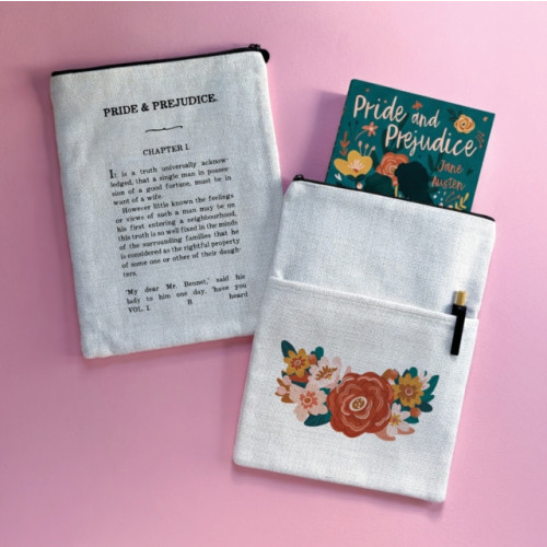 BOOKISHLY Pride and Prejudice Chapter One Book Sleeve