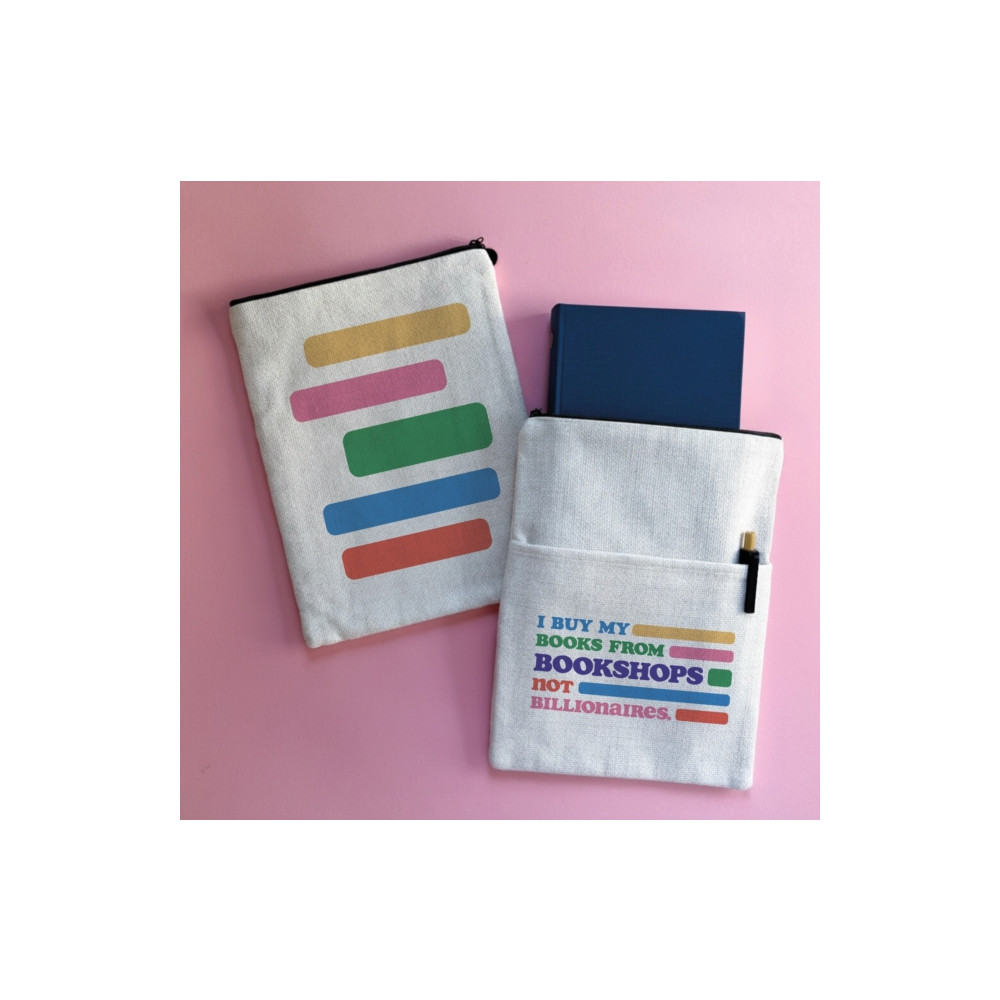 Produktbild för Bookshops Not Billionaires Book Sleeve