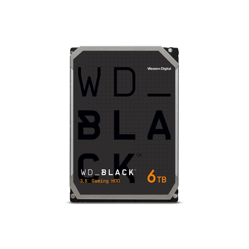 Produktbild för WD Black WD6004FZBX - hårddisk - 6 TB - gaming - SATA 6Gb/s