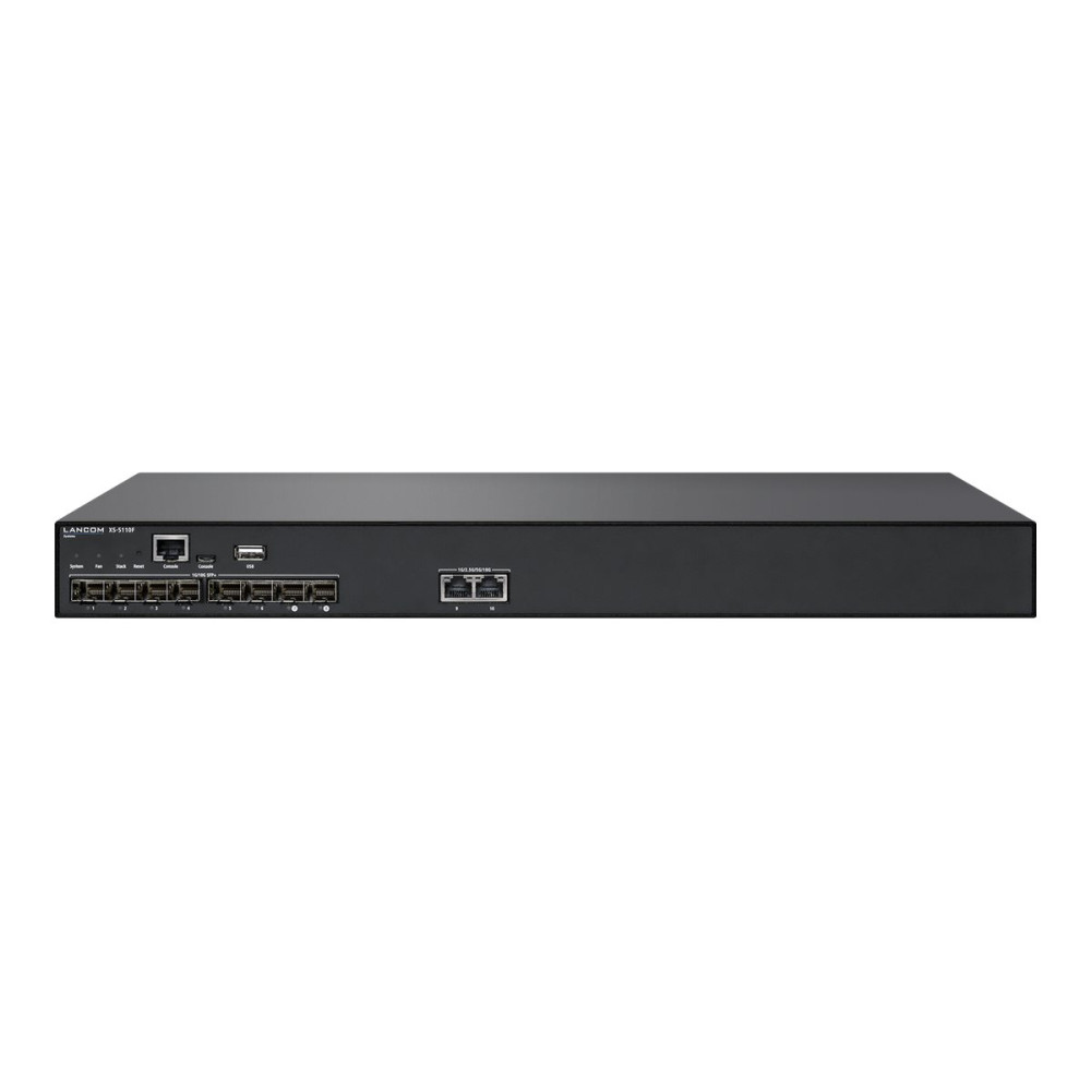 Produktbild för LANCOM XS-5110F - switch - 10 portar - Administrerad - rackmonterbar