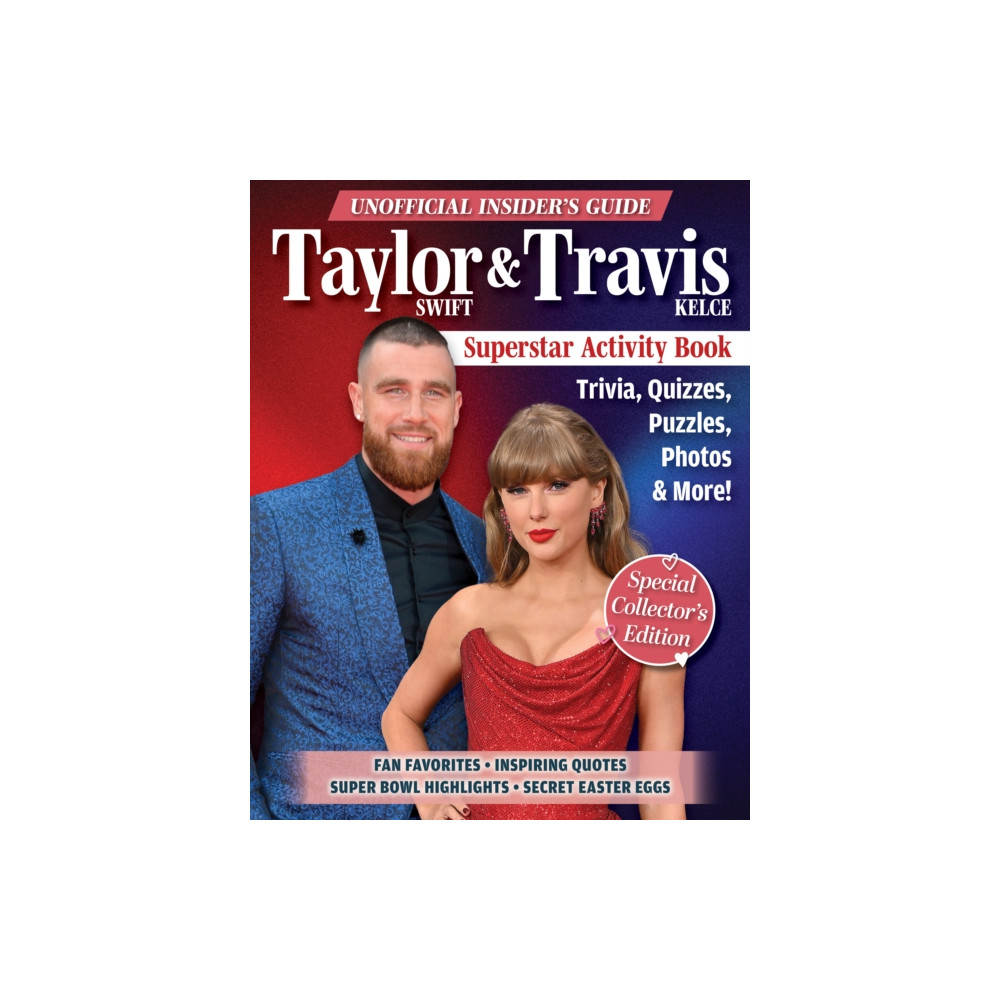 Produktbild för Unofficial Insider's Guide Taylor Swift & Travis Kelce Superstar Activity Book (häftad, eng)