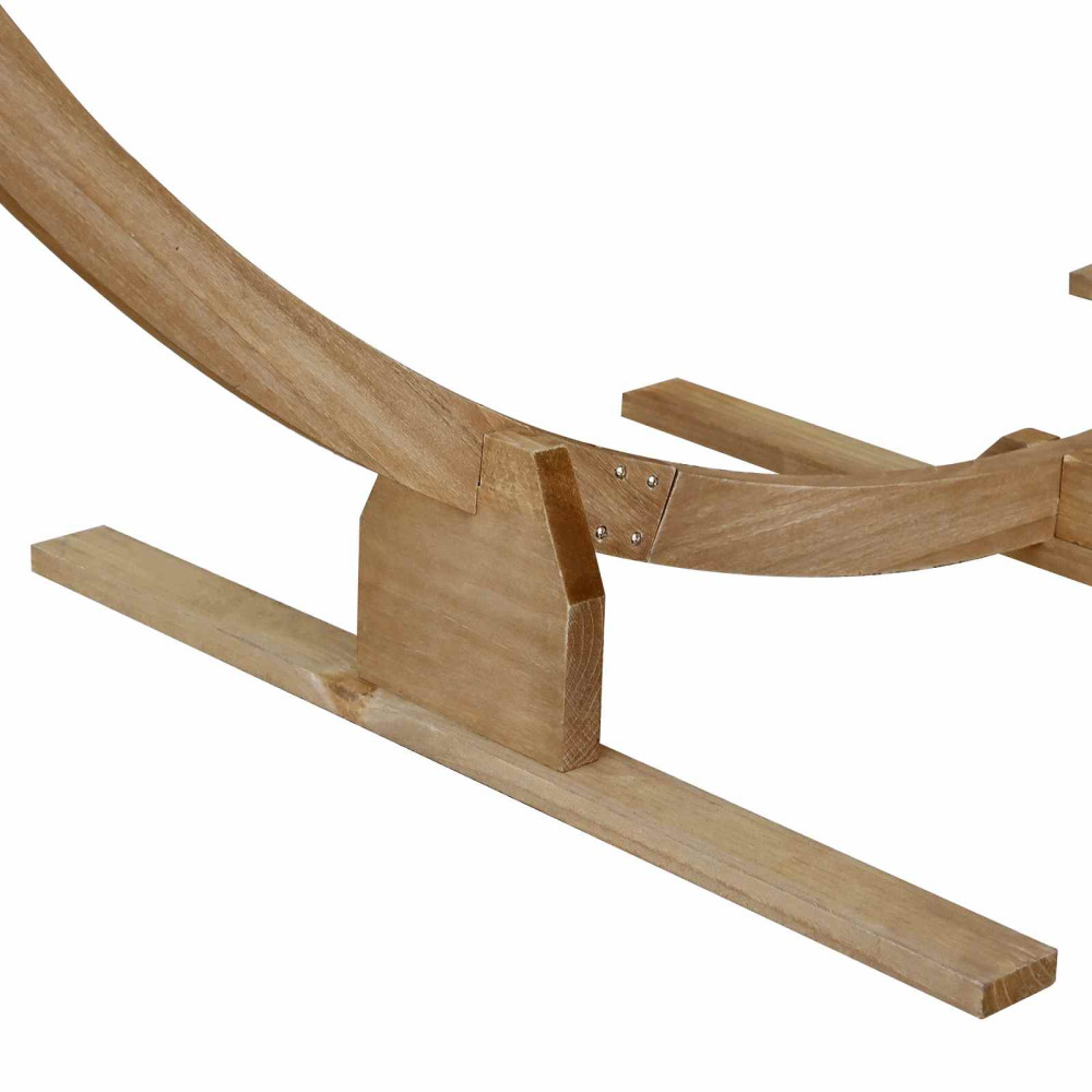 Produktbild för Bröllopsbåge Ljusbrun 224 x 80 x 220 cm Massiv furu
