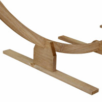 Produktbild för Bröllopsbåge Ljusbrun 224 x 80 x 220 cm Massiv furu