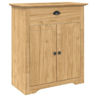 Produktbild för Badrumsskåp BODO Honung brun 70 x 35 x 80 cm Konstruerat trä