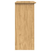Produktbild för Badrumsskåp BODO Honung brun 70 x 35 x 80 cm Konstruerat trä