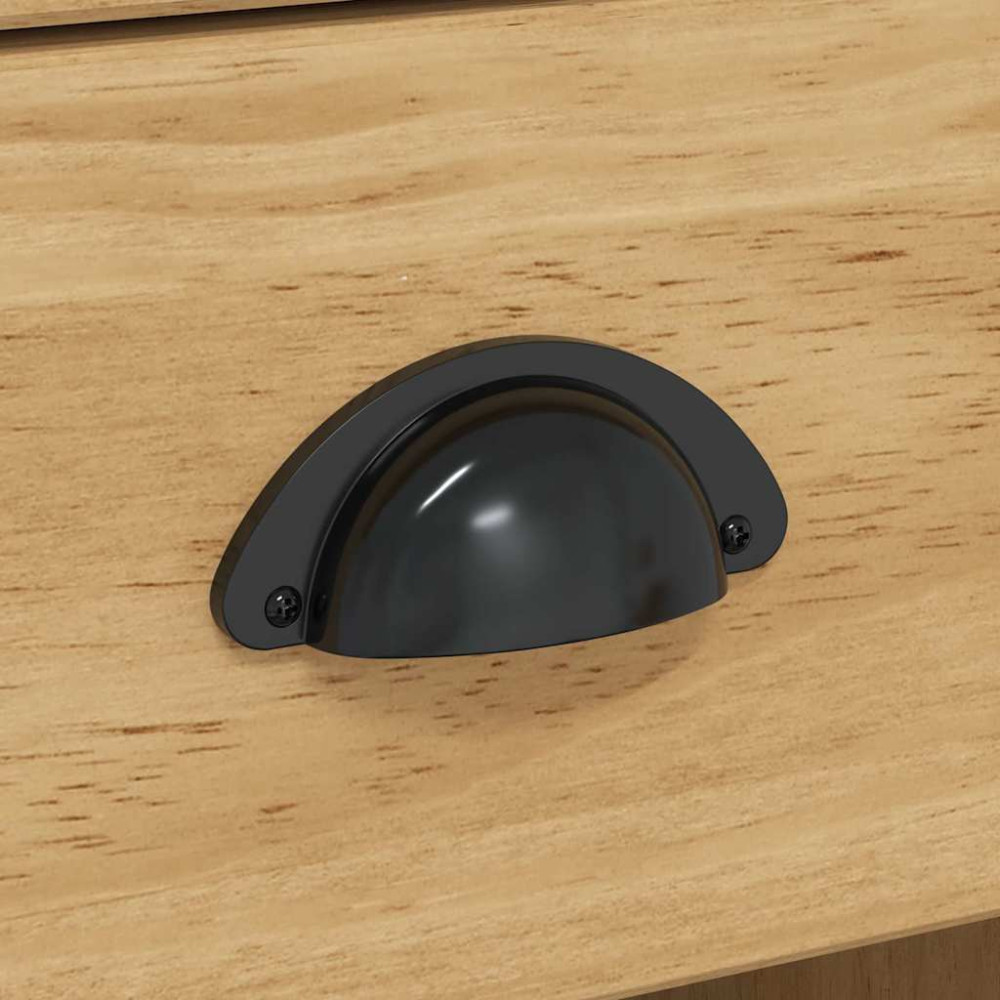 Produktbild för Nattduksbord BODO Honung brun 53 x 38,5 x 67 cm Konstruerat trä