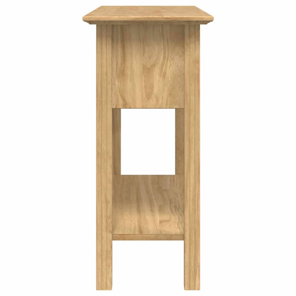 Produktbild för Konsolbord BODO Honung brun 91 x 34.7 x 74 cm Konstruerat trä