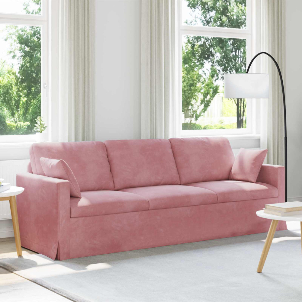 Produktbild för Soffa Rosa 228 x 78 x 80 cm Sammet