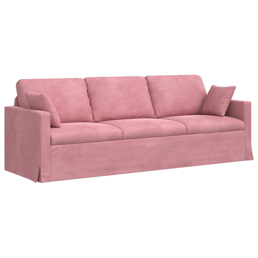 Produktbild för Soffa Rosa 228 x 78 x 80 cm Sammet