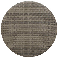 Produktbild för Utomhus Soffbord Grå Ø 68 x 30 cm konstrotting