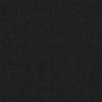 Produktbild för Klädd sänggavel Brun och svart 150 cm Massiv furu