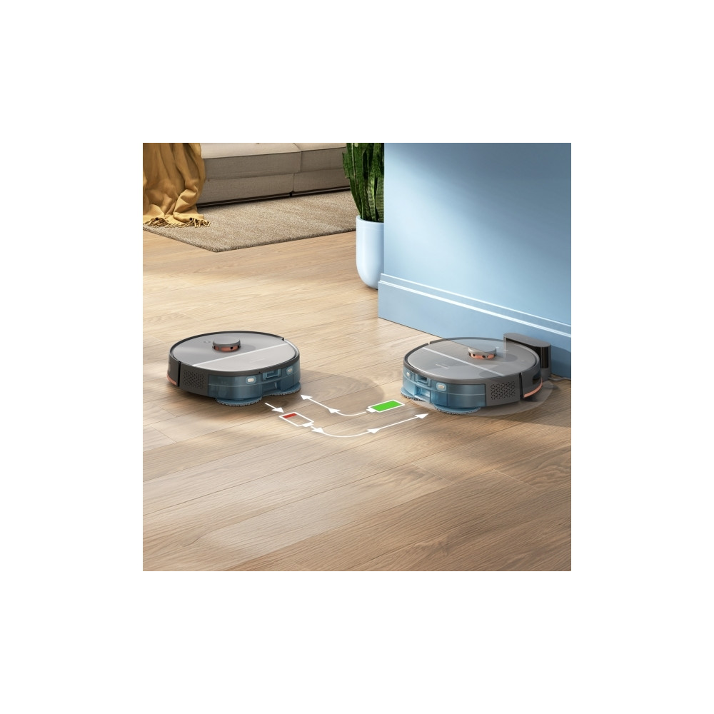 Produktbild för Philips HomeRun 5000 Series robotdamms. & mopp, Dammpåse, Ak...