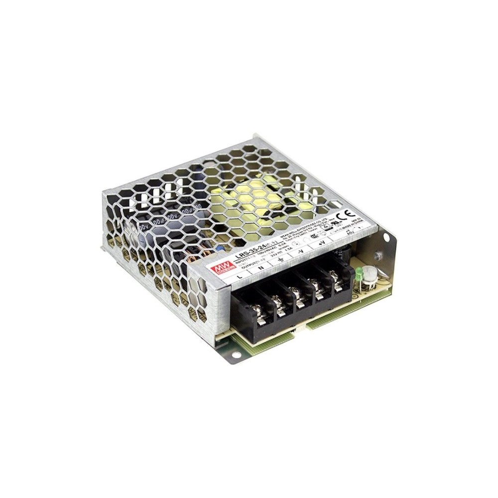 Produktbild för Mean Well LRS-35 series LRS-35-12 - nätaggregat - 36 watt
