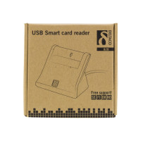 Produktbild för DELTACO UCR-156 - SMART-kortläsare - USB