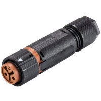 Produktbild för Wieland Electric 46.031.4551.4 rundstiftskoppling, rak samma...