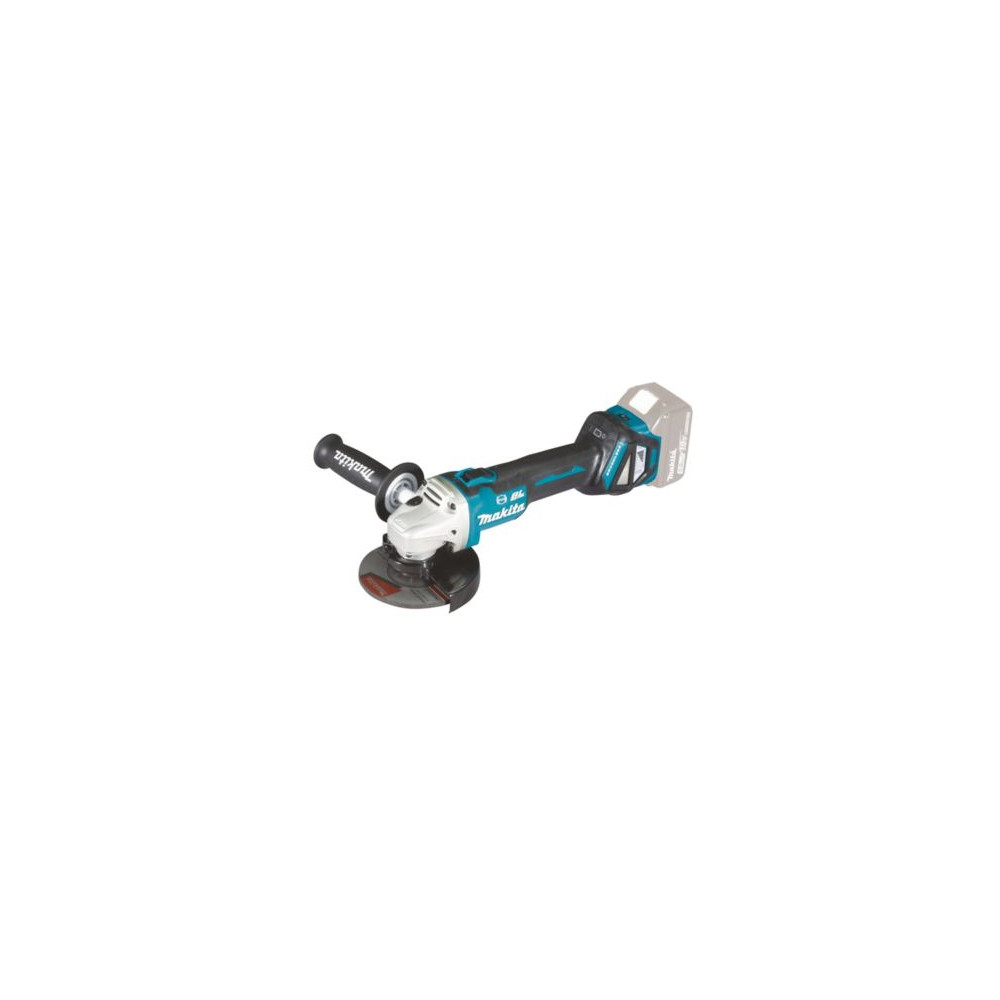 Produktbild för Makita DGA513Z - vinkelslip - sladdlös - 125 mm - inget batteri