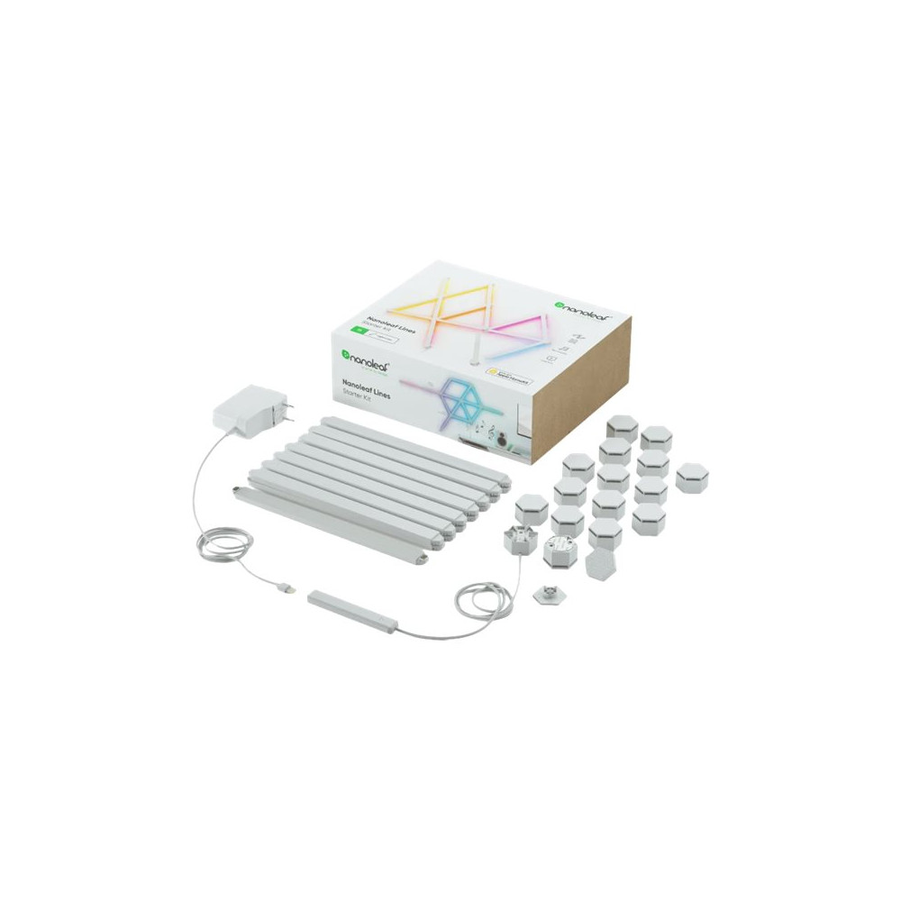 Produktbild för Nanoleaf Lines Starter Kit - ljuslist - LED - 16 miljoner färger