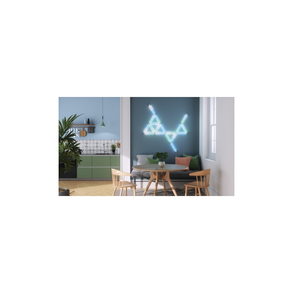Produktbild för Nanoleaf Lines Starter Kit - ljuslist - LED - 16 miljoner färger