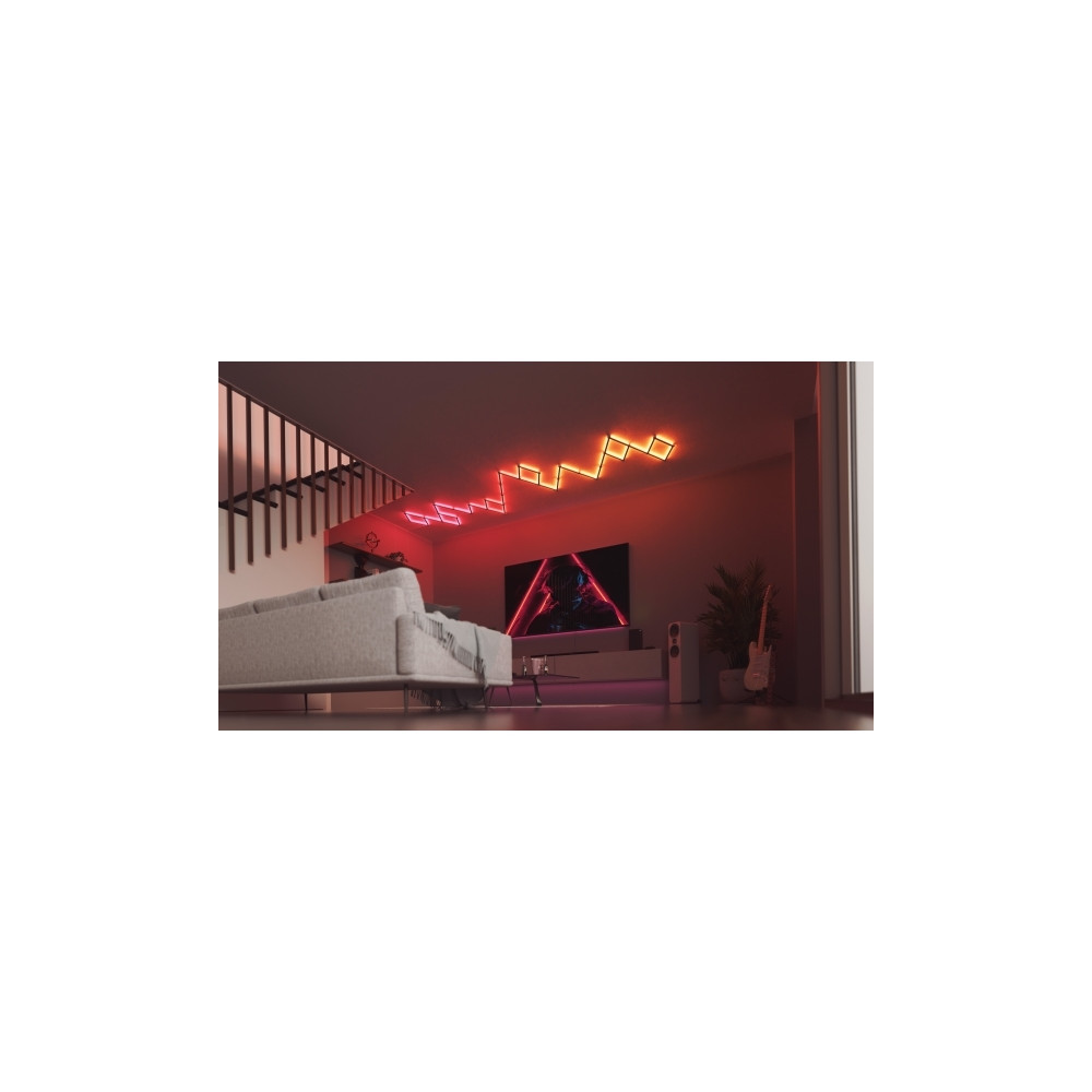 Produktbild för Nanoleaf Lines Starter Kit - ljuslist - LED - 16 miljoner färger