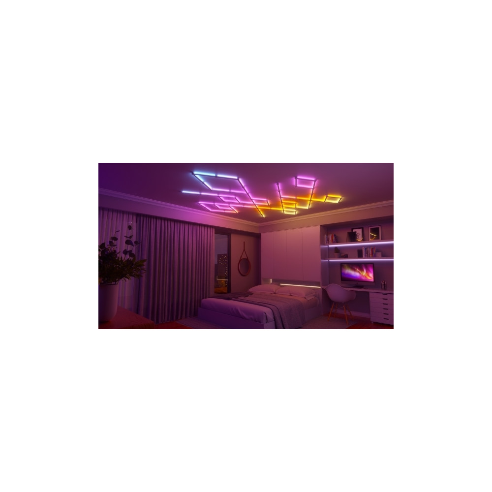 Produktbild för Nanoleaf Lines Starter Kit - ljuslist - LED - 16 miljoner färger